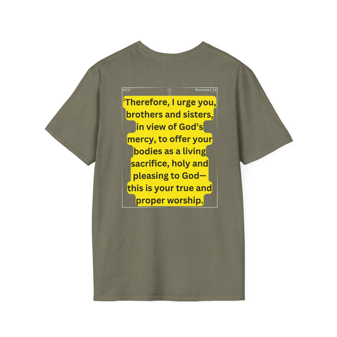 Romans 12:1 NIV T-Shirt