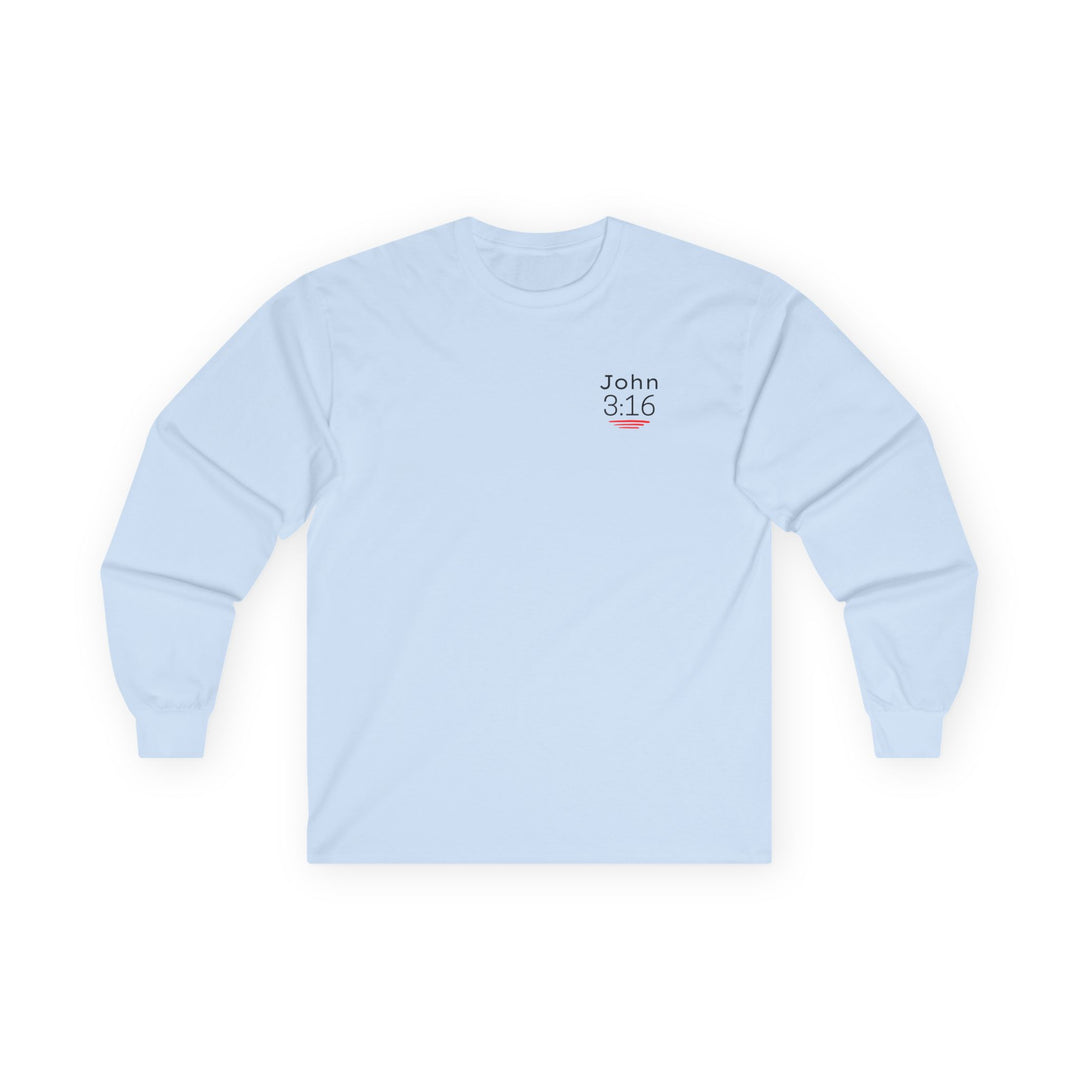 John 3:16 NKJV Long Sleeve Tee