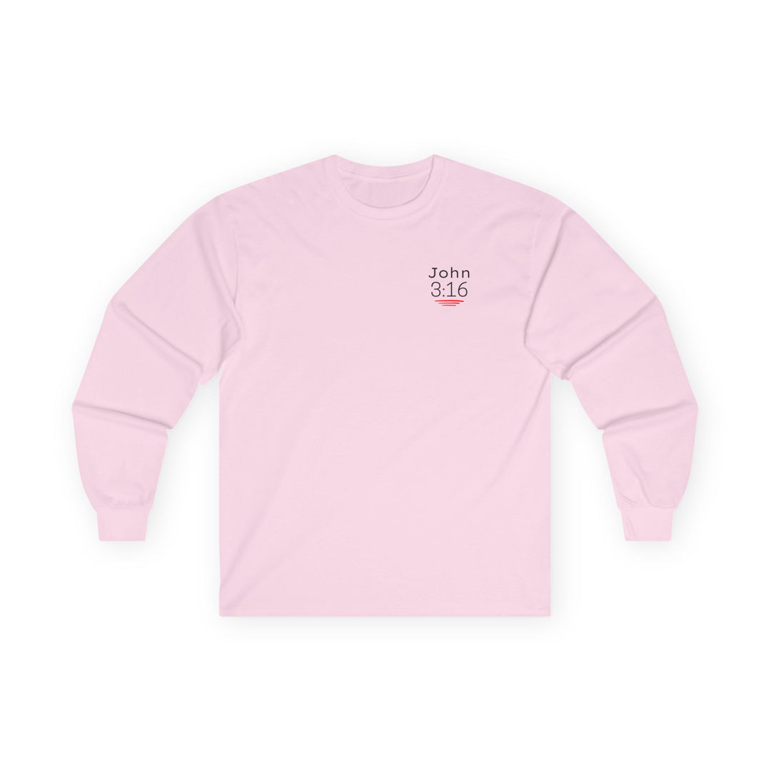 John 3:16 NKJV Long Sleeve Tee