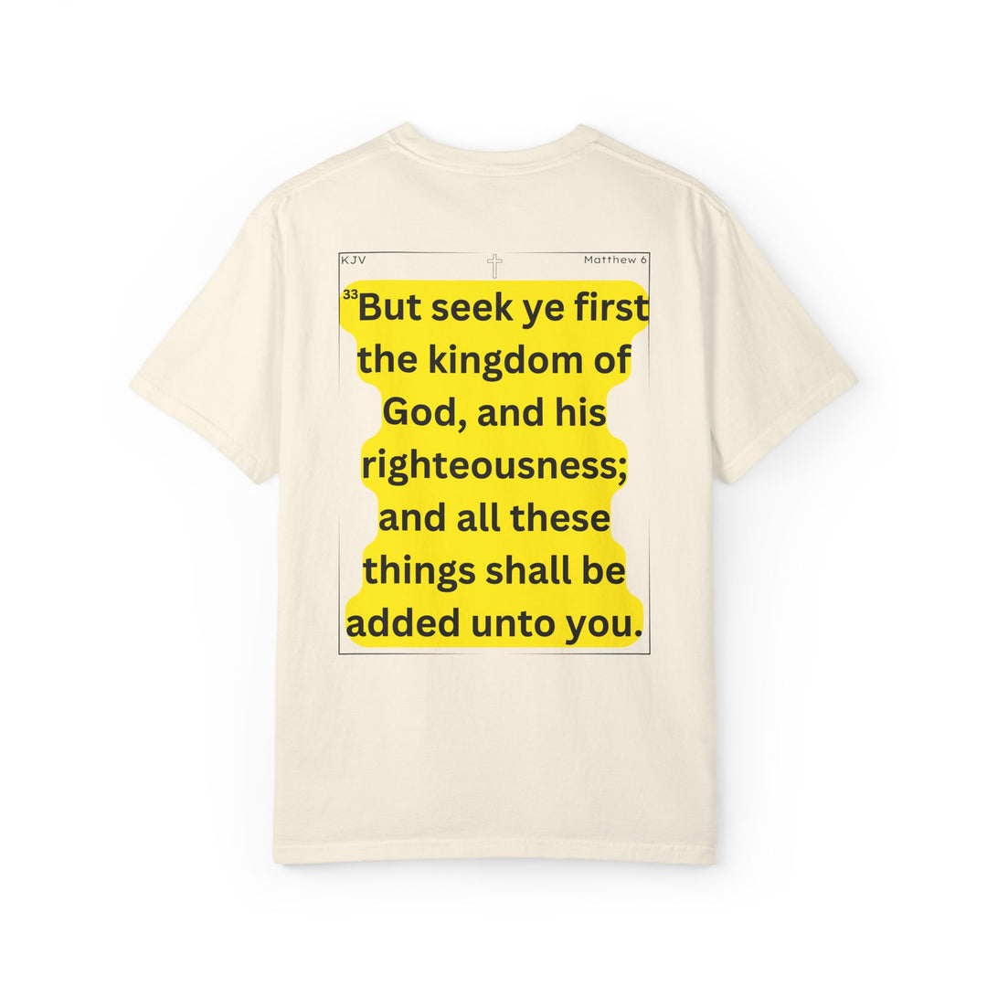 Matthew 6:33 KJV
